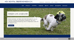Desktop Screenshot of hsv-aichtal.de